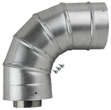 Rheem RTG20151A-1 Concentric Elbow - 90° - 3" x 5"