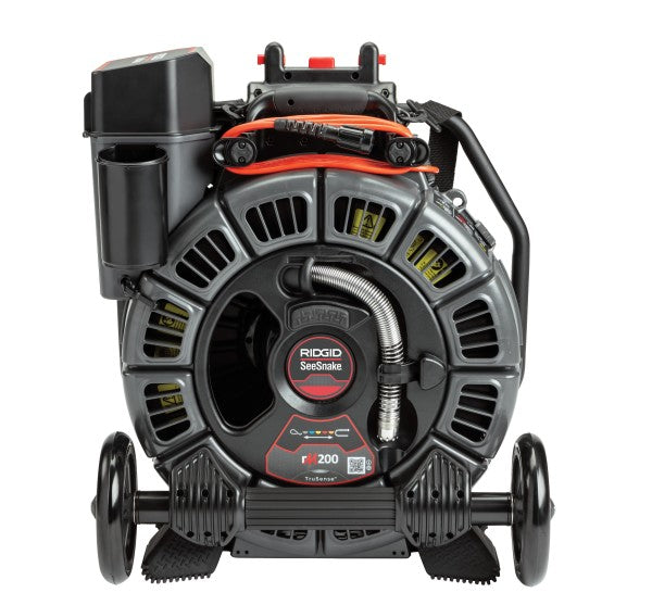 RIDGID 63658 SeeSnake rM200A Reel with Self-Leveling Camera Powered with TruSense