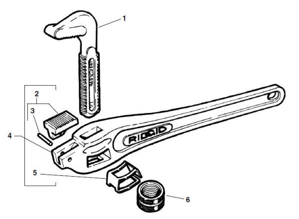 RIDGID 32520 Hook Jaw