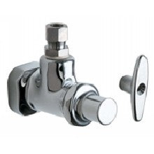 Chicago Faucets 1012-ABCP  Universal Angle Stop Fitting Polished Chrome