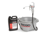 RIDGID 10883 Oiler with One Gallon Premium Threading Cutting Oil