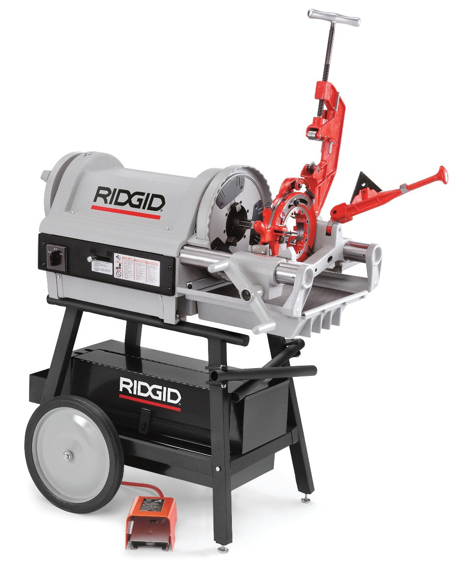 RIDGID 26097 1/4"-4" NPT Hammer Chuck Machine