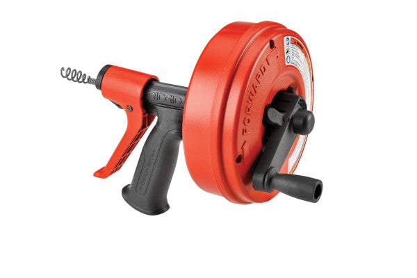 RIDGID 57043 PowerSpin+ Drain Cleaner with Autofeed 