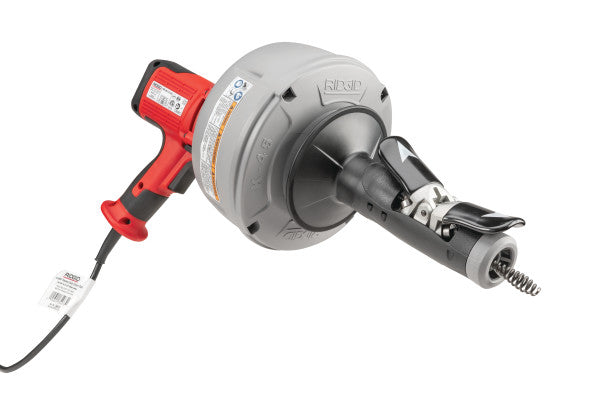 RIDGID 36003 K-45AF-5 Machine with: C-1IC 5/16" x 25' Inner Core Cable with Inner Drum, C-6 3/8" x 35' Cable with Inner Drum, T-250 Five -Piece Tool Set for 3/8" Cable, C-6429 Carrying Case