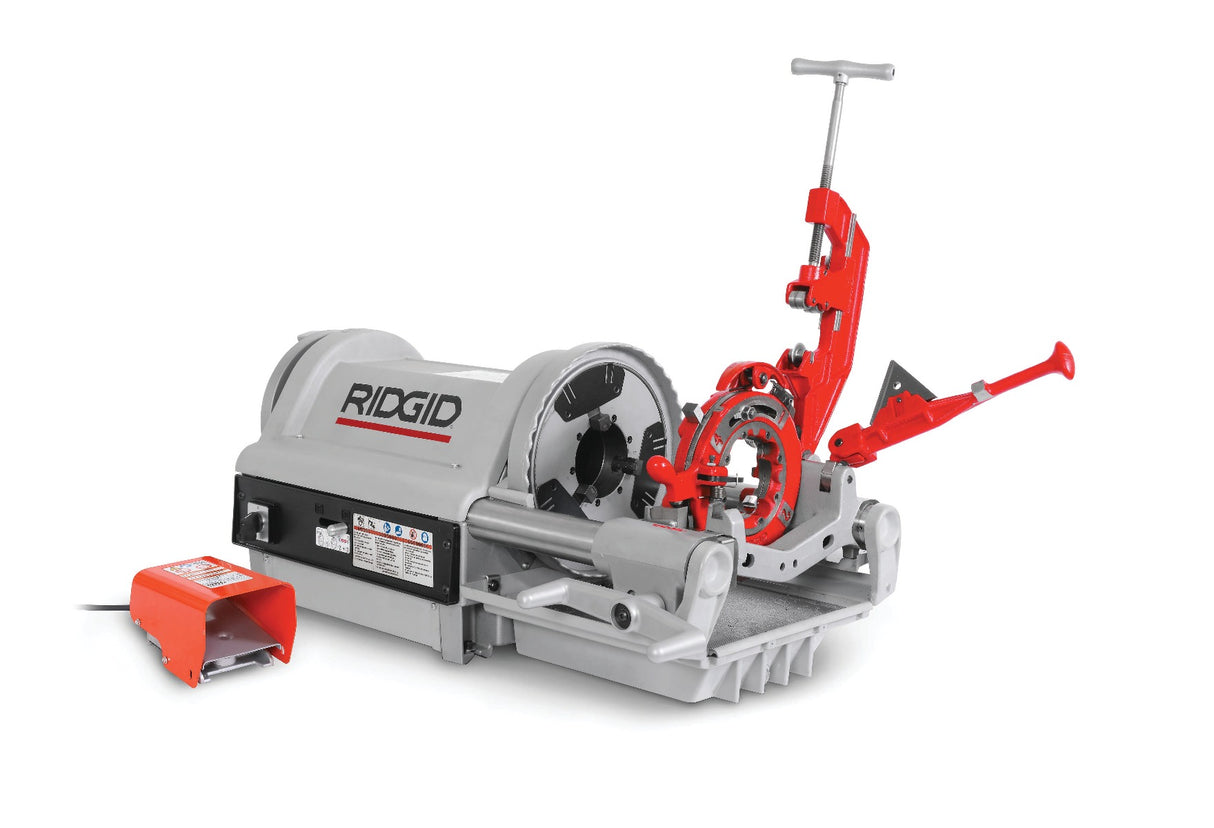 RIDGID 26092 1224 (1/4"-4") 711/714 NPT Power Threading Machine (120V)