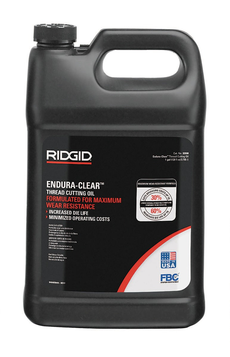 RIDGID 32808 1 Gallon Endura-Clear Thread Cutting Oil