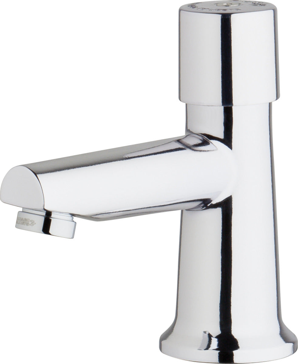 Chicago Faucet 3500-E2805ABCP Single Supply Metering Sink Faucet