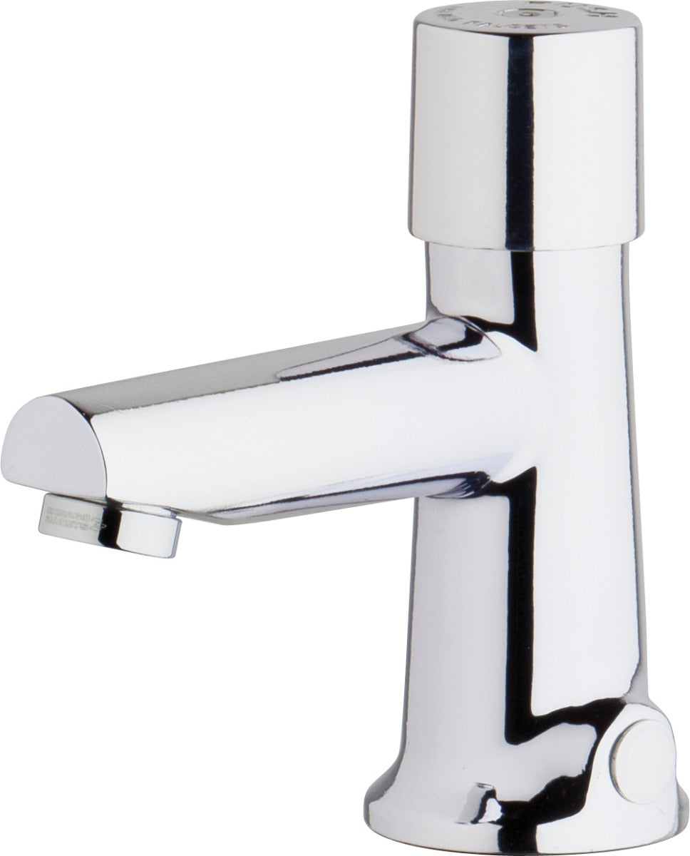 Chicago Faucets 3501-E2805ABCP Single Supply Hot / Cold Water Basin Faucet