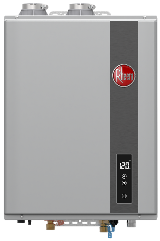 Rheem RTGH-95DVLN-3 Tankless water Heater, Replaces RTGH-95DVLN-2 and RTGH-95DVLN. Indoor tankless water heater, indoor natual gas tankless water heater