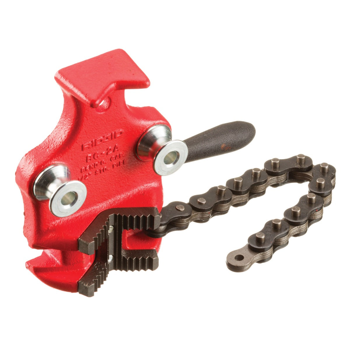 RIDGID 40175 BC2A 1/8"-2" Bottom Screw Bench Chain Vise