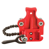 RIDGID 40180 BC4A 1/8"-4" Bottom Screw Bench Chain Vise