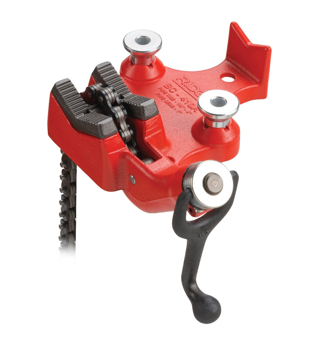 RIDGID 40195 BC410A 1/8"-4" Top Screw Bench Chain Vise