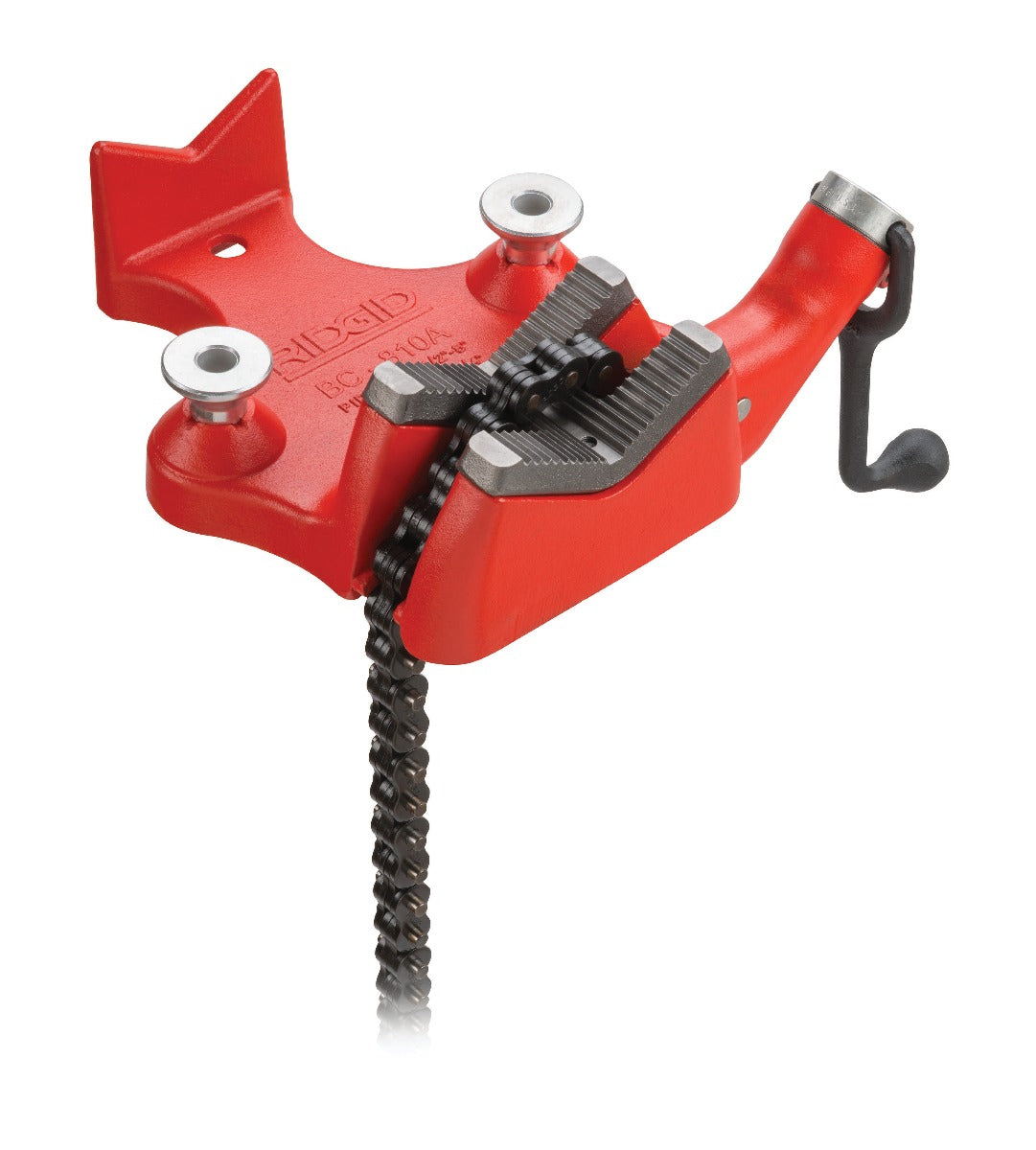 RIDGID 40215 BC810A 1/2"-8" Top Screw Bench Chain Vise