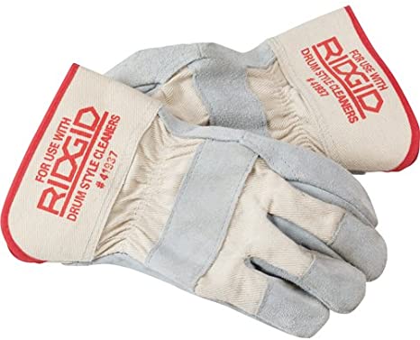 RIDGID 41937 Leather Drain Cleaning Gloves