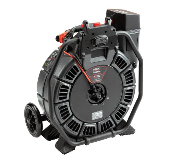 RIDGID 63663 SeeSnake rM200B Reel with Self-Leveling Camera Powered with TruSense