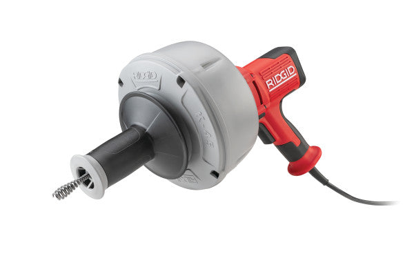 RIDGID 36003 K-45AF-5 Machine with: C-1IC 5/16" x 25' Inner Core Cable with Inner Drum, C-6 3/8" x 35' Cable with Inner Drum, T-250 Five -Piece Tool Set for 3/8" Cable, C-6429 Carrying Case