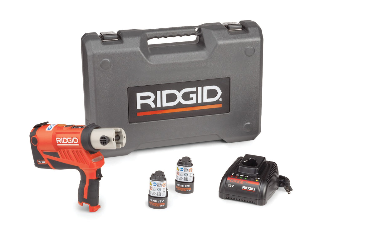 RIDGID 57413 RP-240 Press Tool Kit (No Jaws)