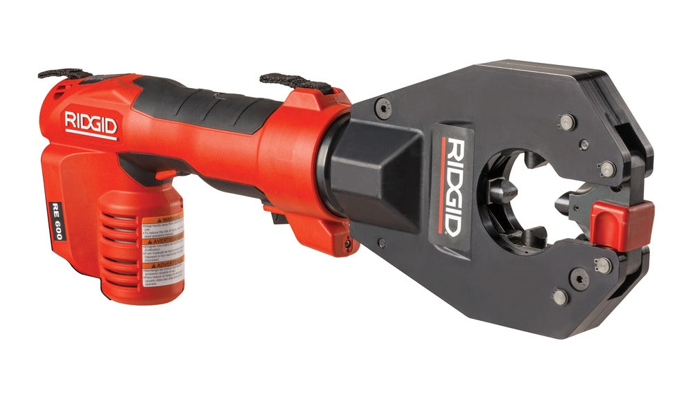 RIDGID 57663 RE-600 4PI Electrical Crimp Tool with Dieless Crimp Head