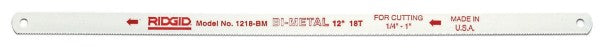 RIDGID 56847 1218-BM Bi-Metal Hacksaw Blades