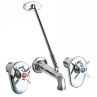 Chicago Faucets 782-ISCP Universal Concealed Service Sink Faucet  Polished Chrome -