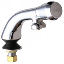 Chicago Faucets 807-665PSHABCP Universal Single Hole Metering Faucet Polished Chrome -