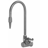 Chicago Faucets 870-BPVC Universal Wall Mounted PVC Distilled Water Fitting Polished Chrome -