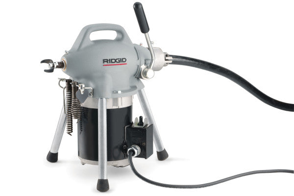 RIDGID 59000 K-50-8 Sectional Machine with A-17-A Adapter, A-17-B Adapter, and A-30 Cable Kit