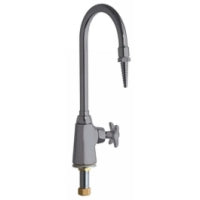 Chicago Faucets 927-SAM Universal Single Supply Sink Faucet Polished Chrome -