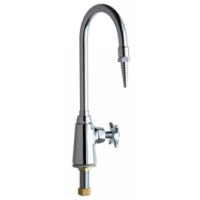 Chicago Faucets 927-VPPCP Universal Single Supply Sink Faucet Polished Chrome -