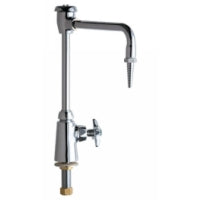 Chicago Faucets 928-GN8BVBE7CP Universal Single Supply Sink Faucet Polished Chrome -