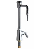 Chicago Faucets 928-VR369CP Universal Vandal Resistant Single Supply Sink Faucet Polished Chrome -