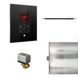 Mr. Steam Basic Butler Linear Steam Shower Control Package with iTempo Control and Linear SteamHead in Square