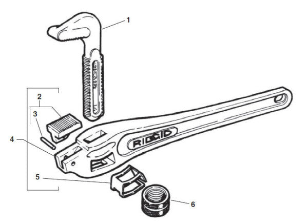 RIDGID 32505 Hook Jaw