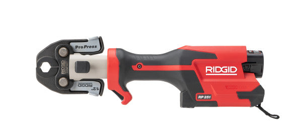 RIDGID 78158 RP 251 Press Tool Battery Kit with ProPress Jaws 1/2"-1"