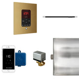 Mr. Steam Butler Linear Steam Shower Control Package with iTempoPlus Control and Linear SteamHead in Square