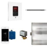 Mr. Steam Butler Linear Steam Shower Control Package with iTempoPlus Control and Linear SteamHead in Square