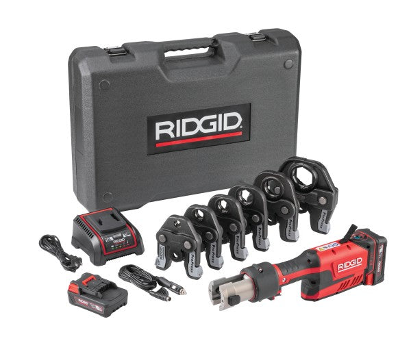 RIDGID 67178 RP 351 Press Tool with Battery Kit & ProPress Jaws (1/2"-2")