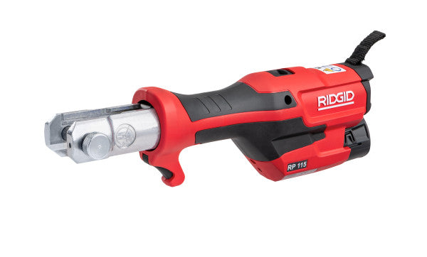 RIDGID 72553 RP 115 Mini Press Tool with Battery Kit & ProPress Jaws (1/2”–3/4")