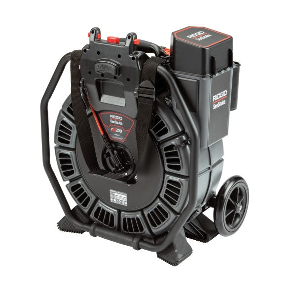 RIDGID 63663 SeeSnake rM200B Reel with Self-Leveling Camera Powered with TruSense