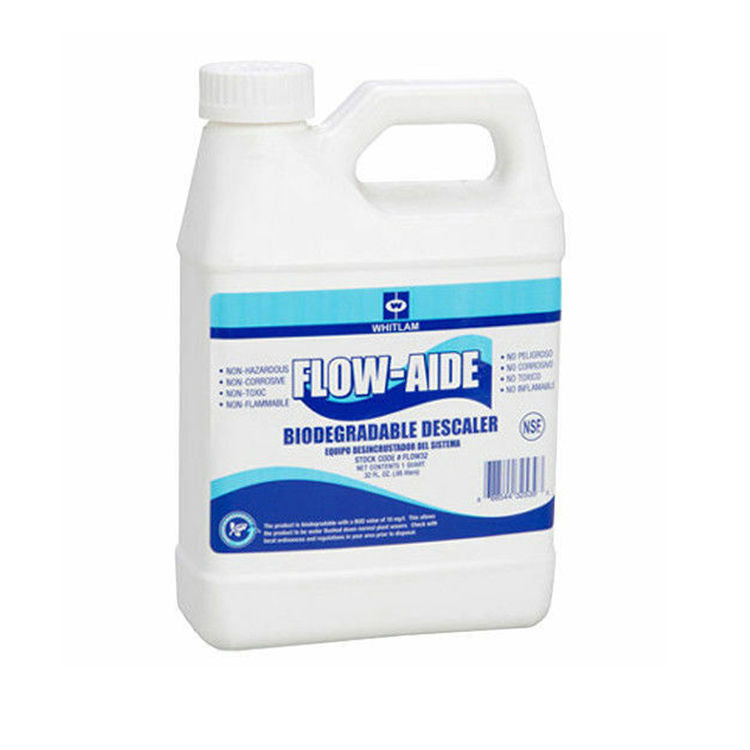 Whitlam Flow32 1 Quart Flow-Aide System Descaler Fluid (32 fl oz)