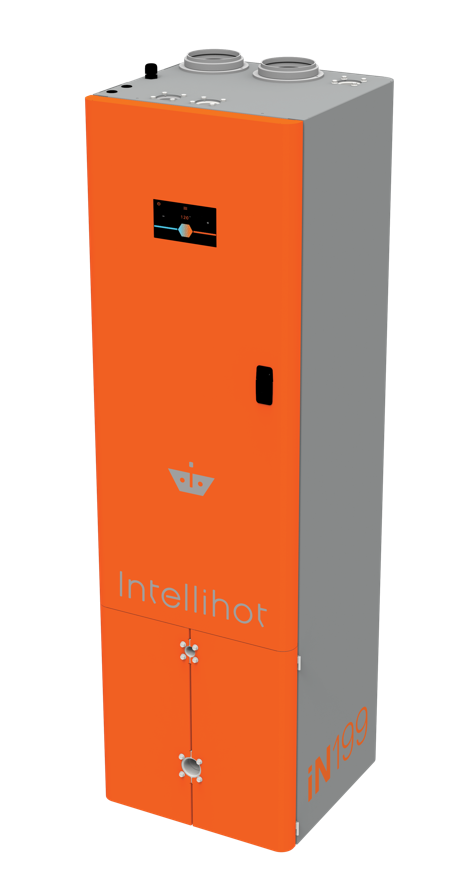 Intellihot iN199 Neuron Series Indoor Floor Mounted On-Demand Water Heater (199k BTU)