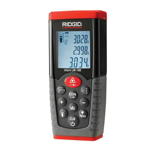 RIDGID 36158 LM-100 Laser Distance Meter