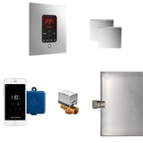 Mr. Steam Butler Max Steam Shower Control Package with iTempoPlus Control and Aroma Designer SteamHead in Square