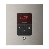 Mr. Steam iTempo Steam Shower Control and Aroma Designer SteamHead in Square 