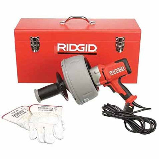 RIDGID 36013 K-45-1 Sink Machine with: C-1IC 5/16" x 25' Inner Core Cable with Inner Drum and C-6429 Carrying Case