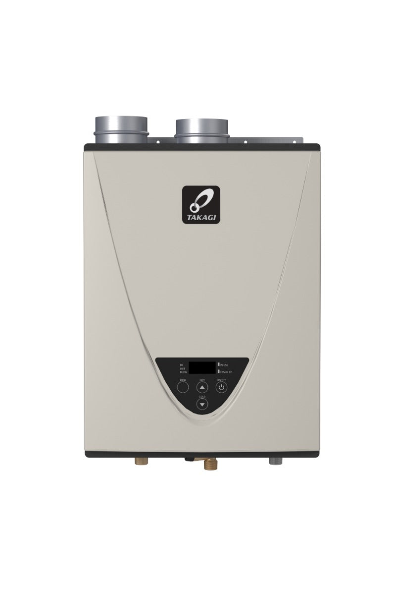 Takagi T-H3S-DV-P 180,000 BTU Propane Indoor Condensing Ultra-Low NOx Tankless Water Heater