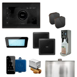 Mr. Steam XDream Max Programmable Steam Generator Control Kit with iSteamX Control and Aroma Glass SteamHead in Black