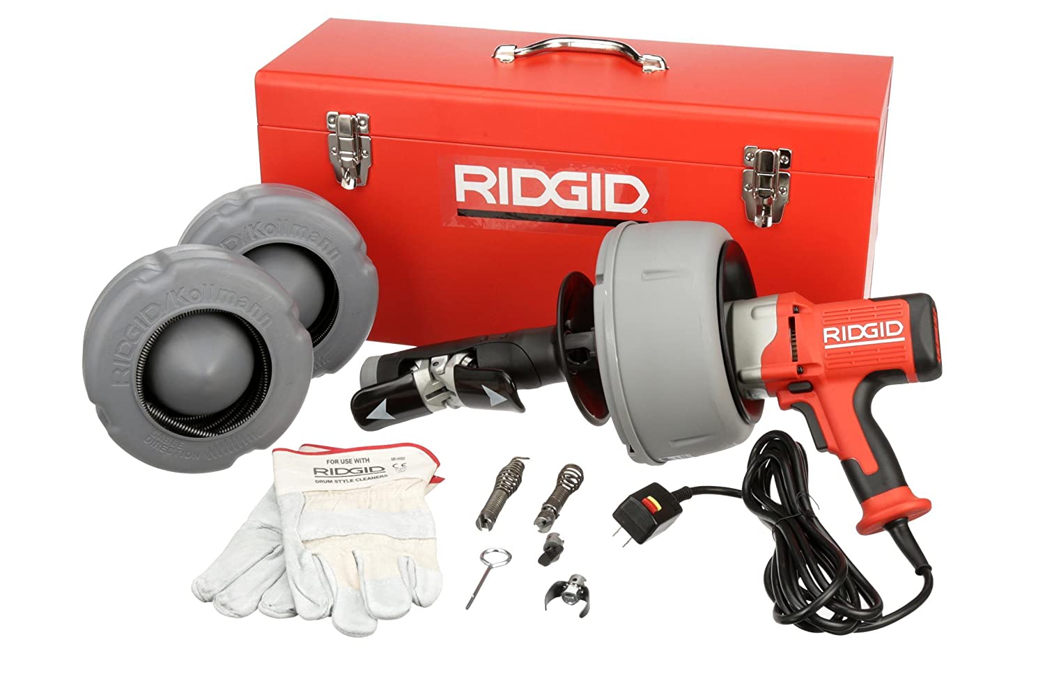 RIDGID K-45AF-5 Drain Cleaning Autofeed Snake Auger Machine with C