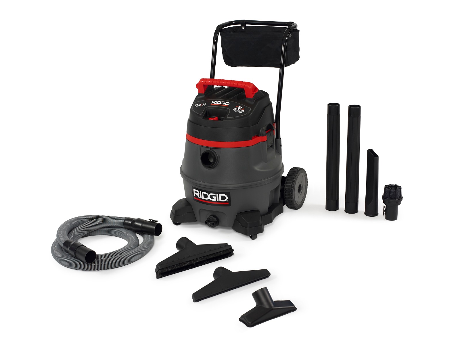 Ridgid 50358 RV2400S 14 Gallon 2-Stage Wet/Dry Vacuum